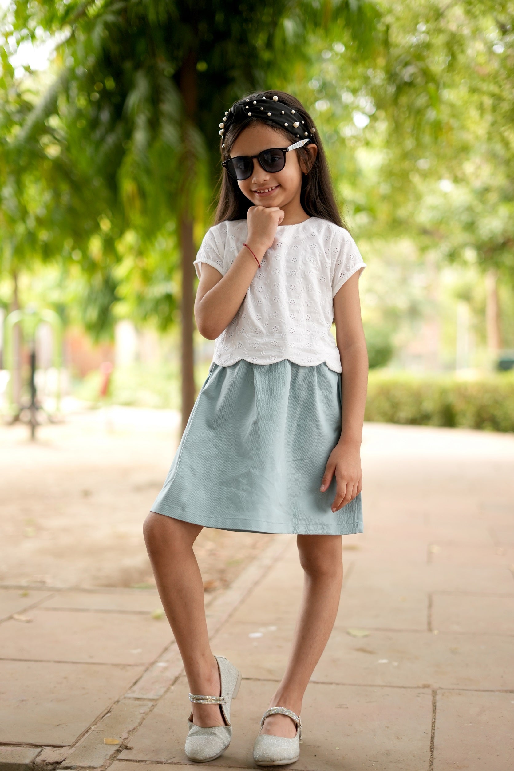 Fay Scalloped Dress