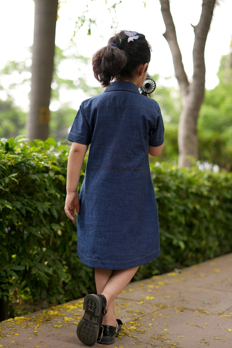 Denim Shirt Dress