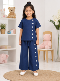 Denim Days Front-Button Co-ord Set
