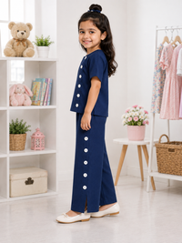 Denim Days Front-Button Co-ord Set