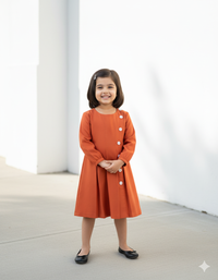 The Autumn Bloom A-Line Dress