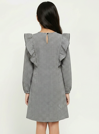 Classic Check Ruffle Dress