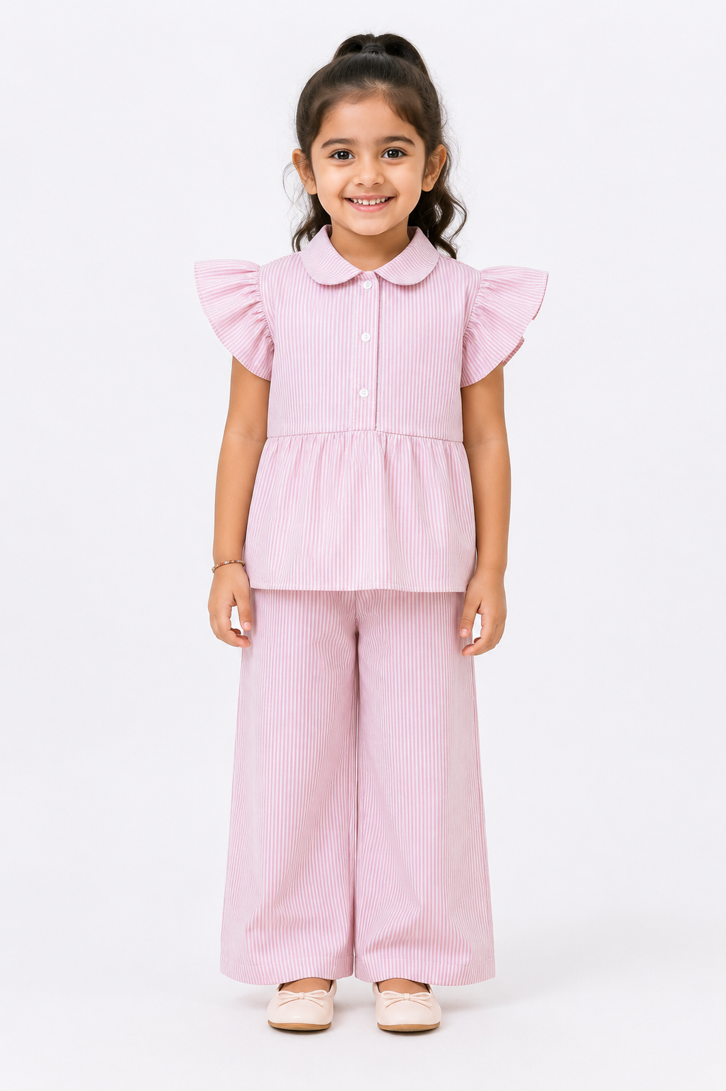Candy Stripe Pink Co-ord Set