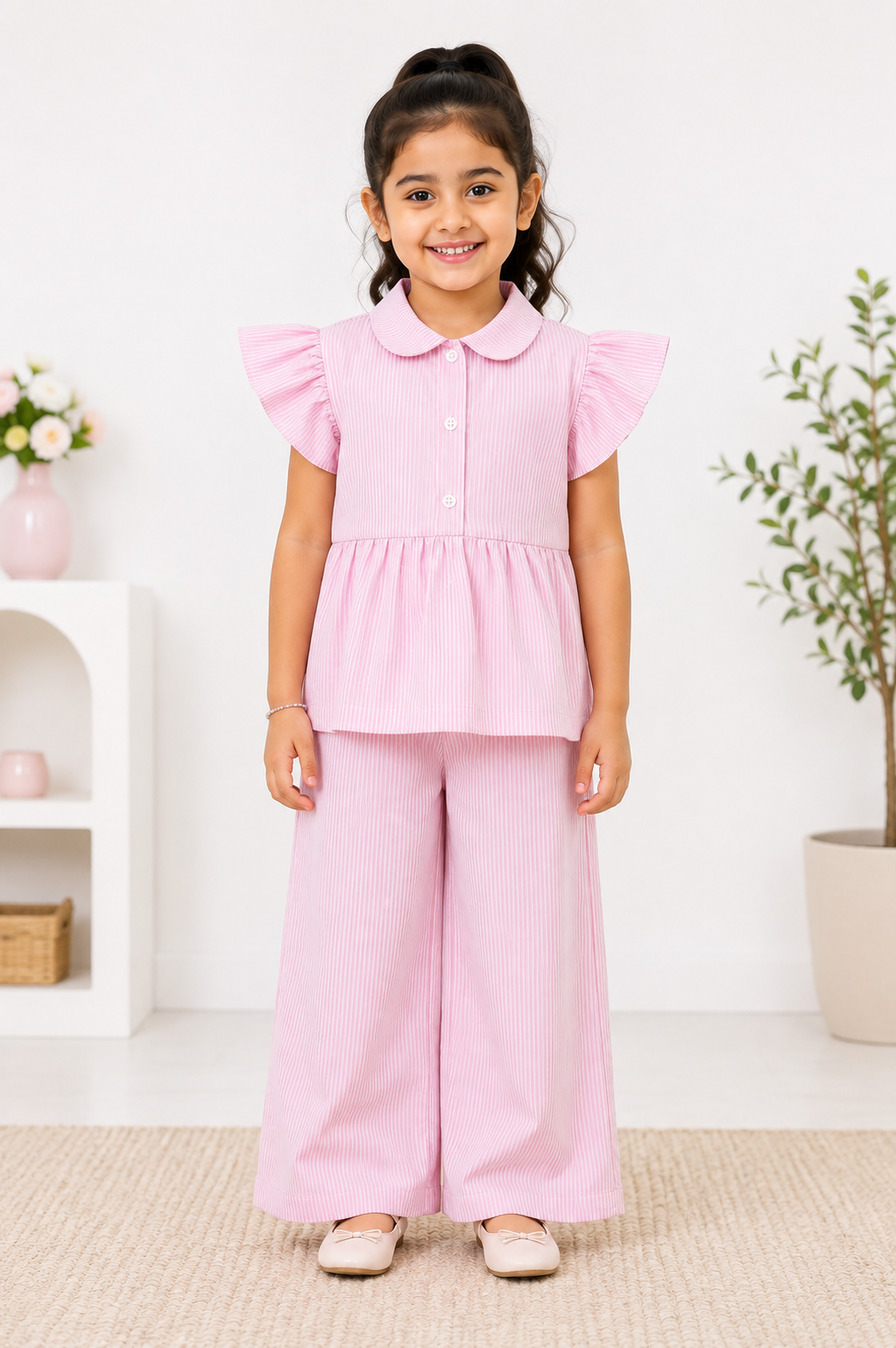 Candy Stripe Pink Co-ord Set