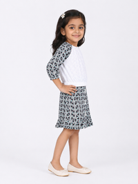 Serena Reglan Jumper top & Skirt co-ord Set