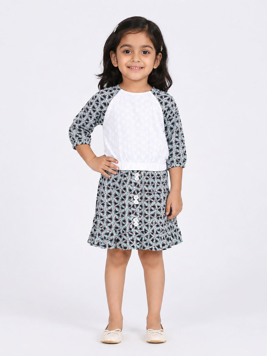 Serena Reglan Jumper top & Skirt co-ord Set