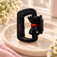 Mini Bow Frame Claw Clip