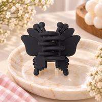 Matte Butterfly Antenna Claw Clip