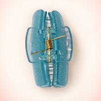 Glitter Curve Claw Clip