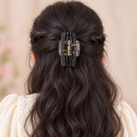Glitter Curve Claw Clip