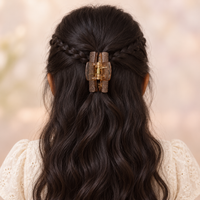 Glitter Curve Claw Clip