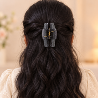 Glitter Curve Claw Clip