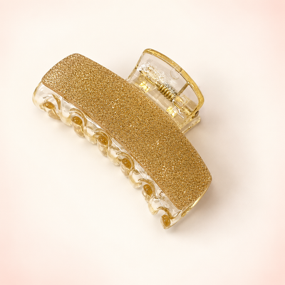 Glitter Curve Claw Clip