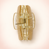 Glitter Curve Claw Clip