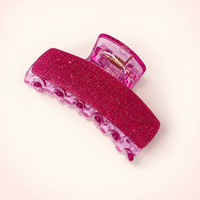 Glitter Curve Claw Clip