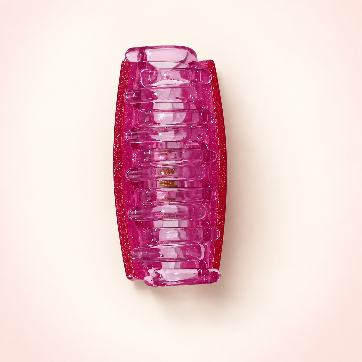 Glitter Curve Claw Clip