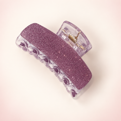 Glitter Curve Claw Clip