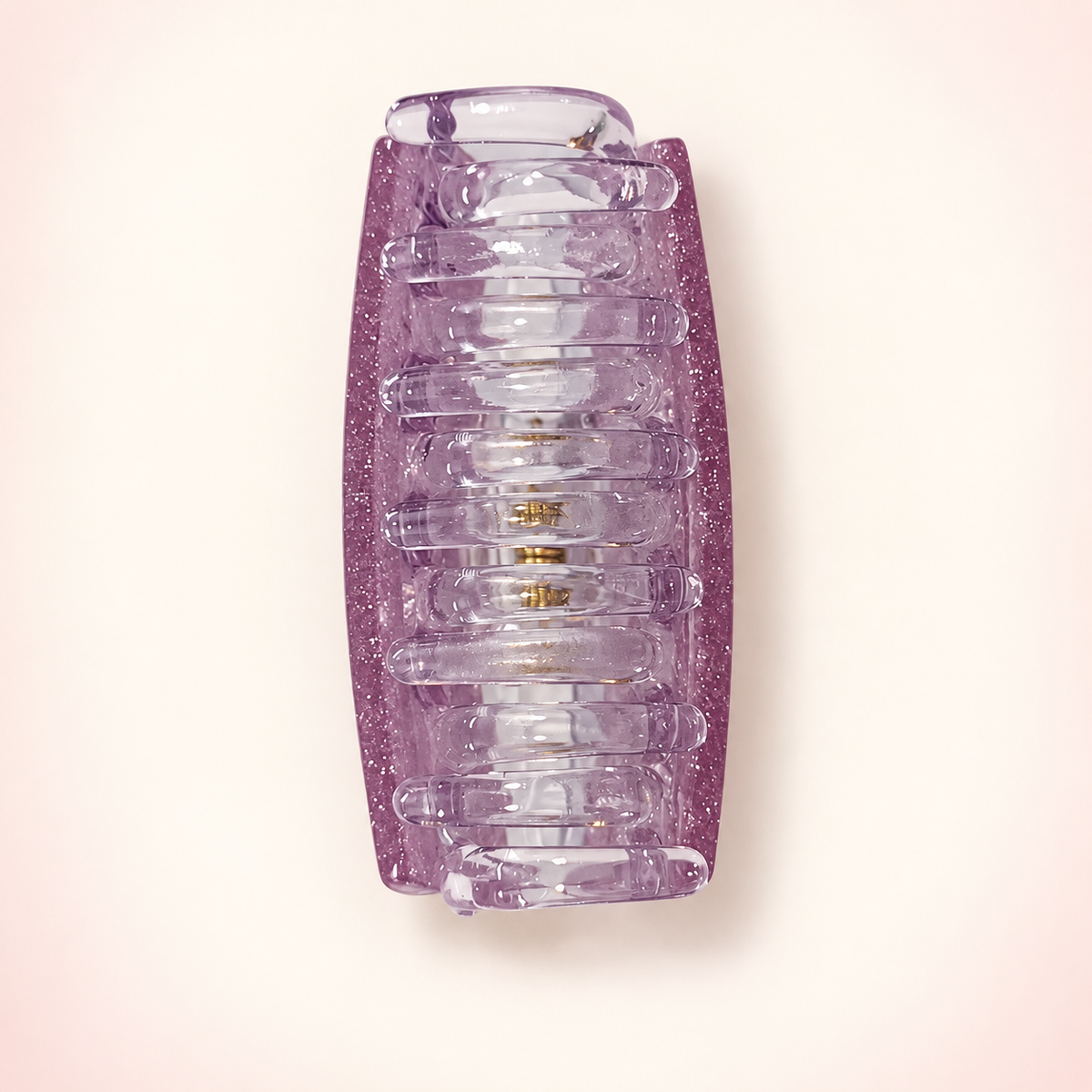 Glitter Curve Claw Clip