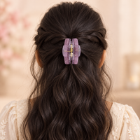 Glitter Curve Claw Clip