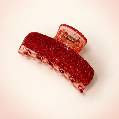 Glitter Curve Claw Clip