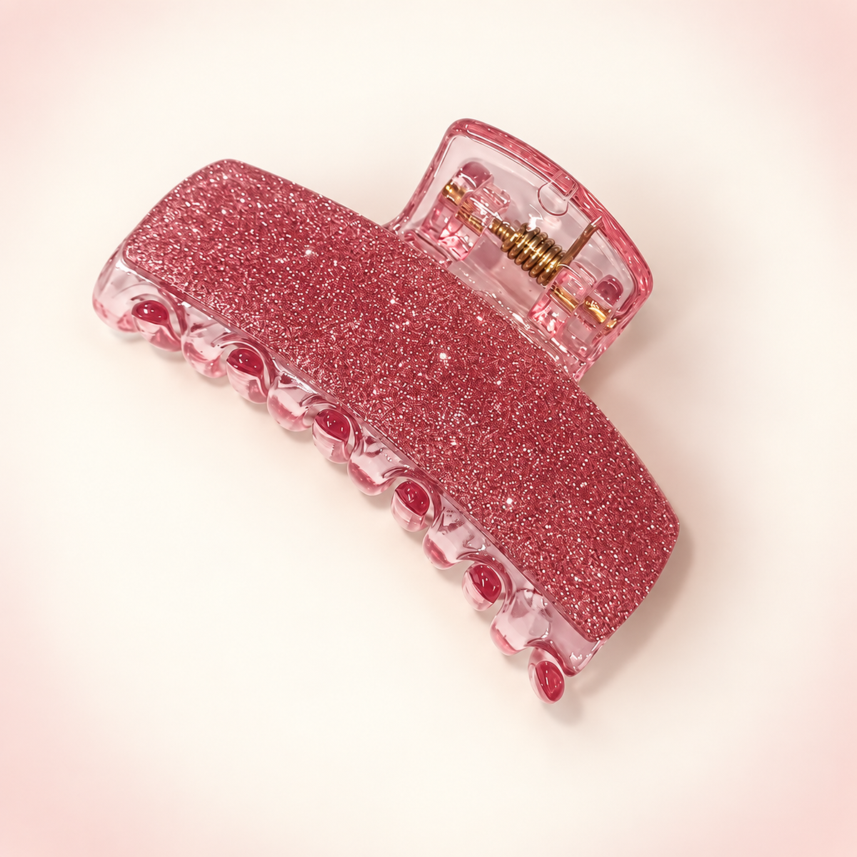 Glitter Curve Claw Clip