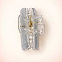 Glitter Curve Claw Clip