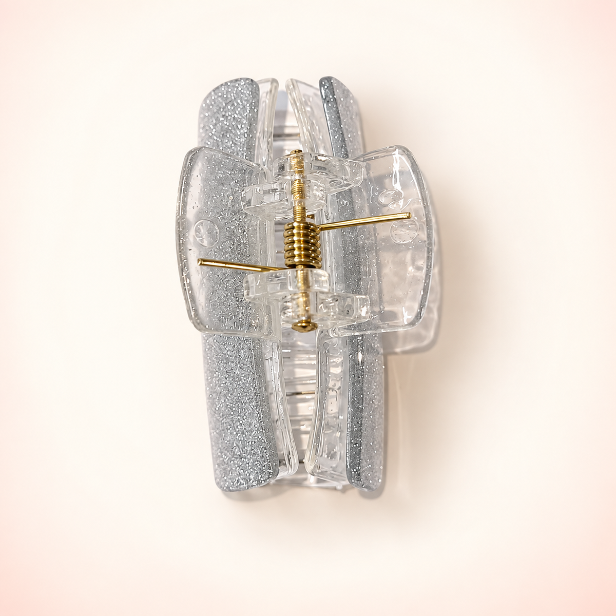 Glitter Curve Claw Clip