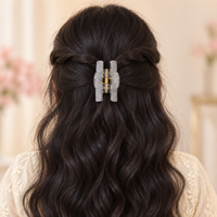 Glitter Curve Claw Clip
