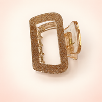 Glitter Frame Claw Clip