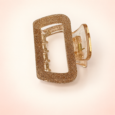 Glitter Frame Claw Clip