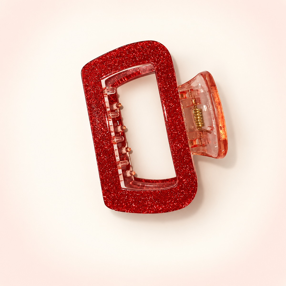 Glitter Frame Claw Clip