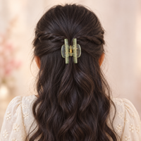 Glitter Frame Claw Clip