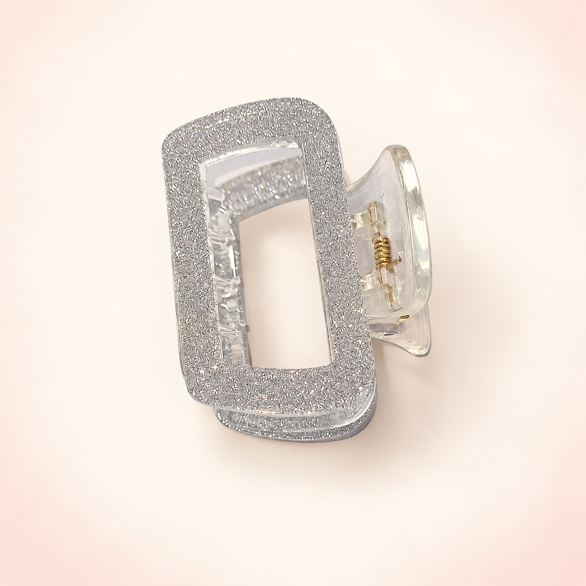 Glitter Frame Claw Clip
