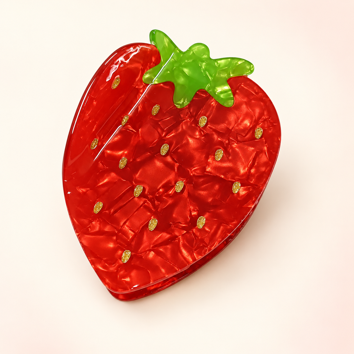 Berry Pop Strawberry Claw Clip