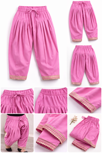 Gotta Glory Lilac Pink Kids' Salwar Suit Set