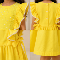 Sunbeam Pearl Yellow Dress