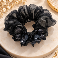 Shimmer Blossom Scrunchie
