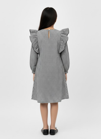 Classic Check Ruffle Dress