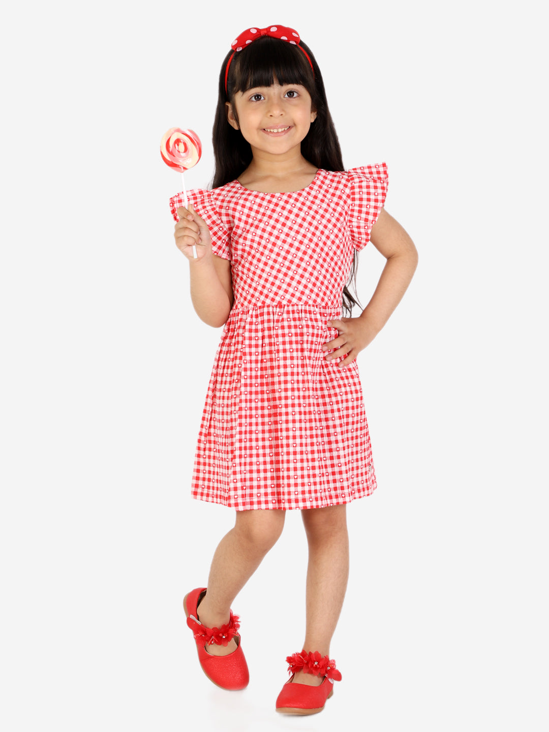 Stella Red Heart Kids Dress