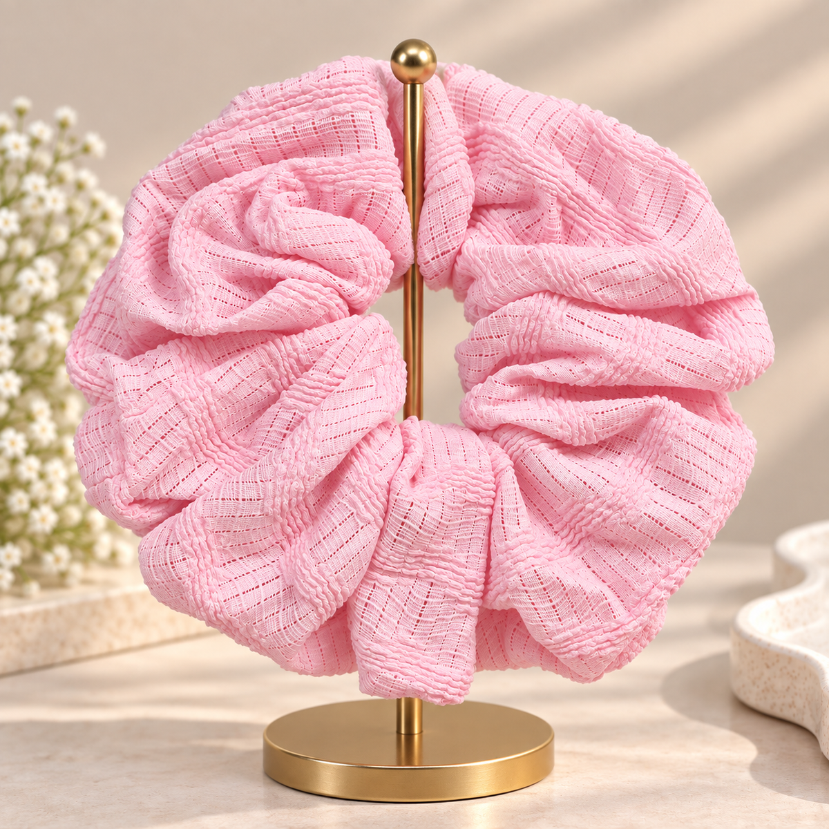 Everyday Textured Scrunchie