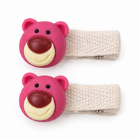 Little Animal Charm Hair Clips — Set of 2