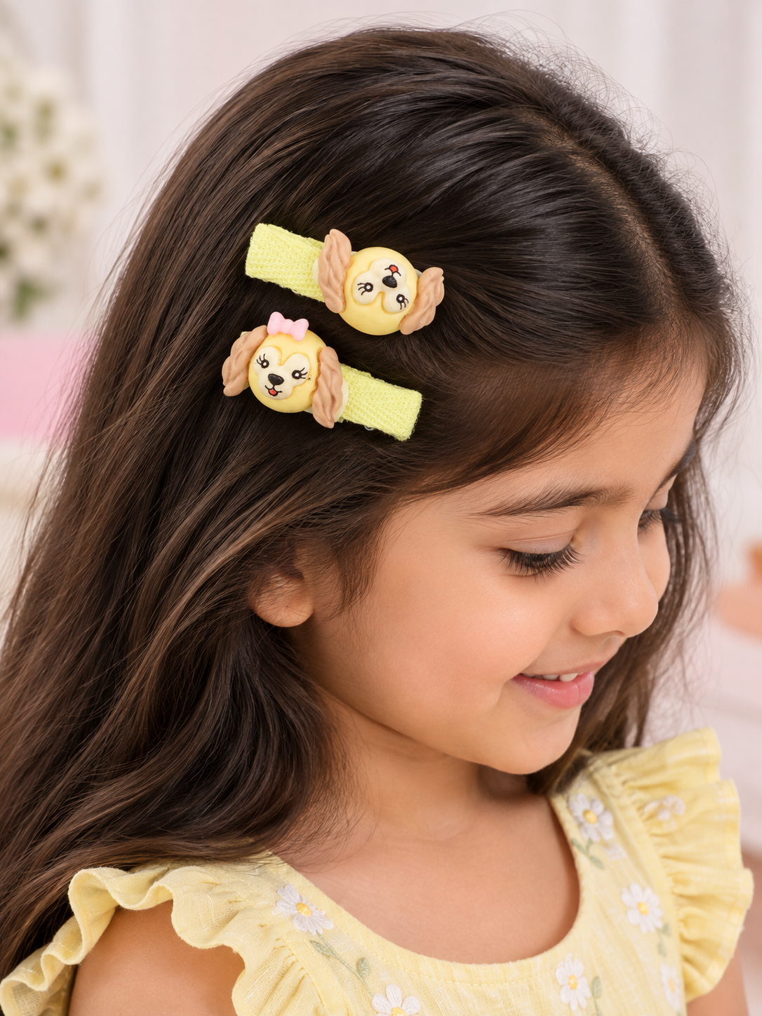 Little Animal Charm Hair Clips — Set of 2