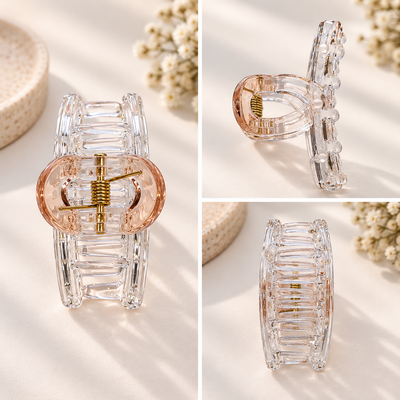 Clear Tint Hair Claw Clip