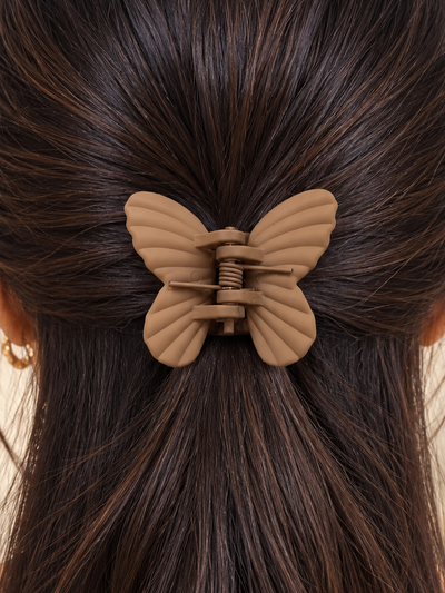 Matte Butterfly Claw Clip