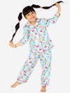 Cupcake Print Night Suit
