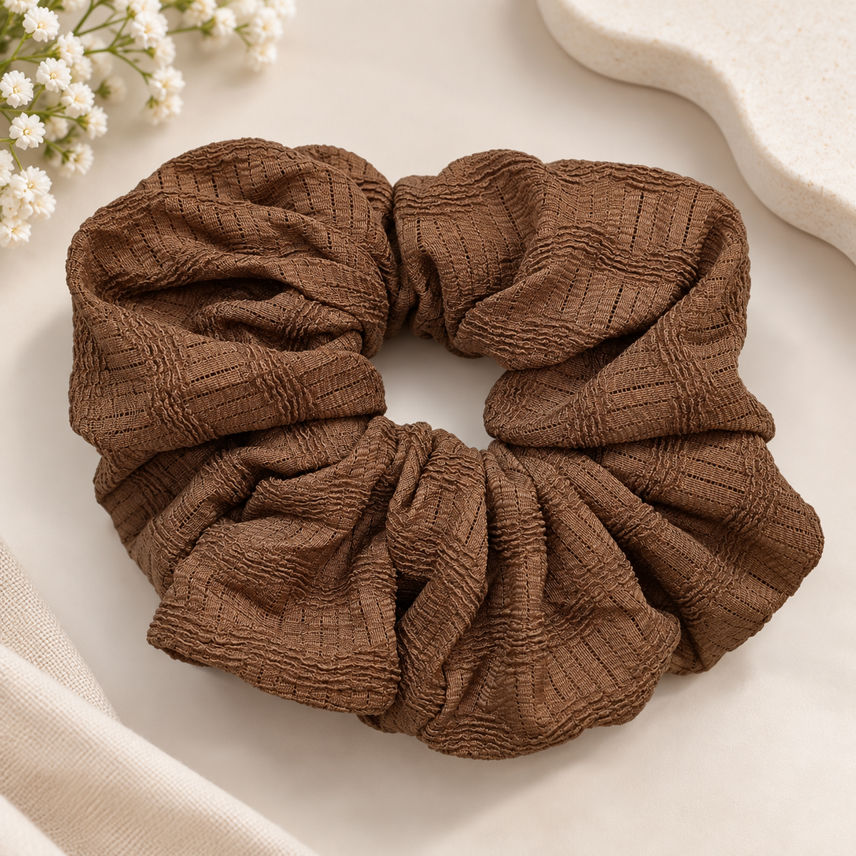 Everyday Textured Scrunchie