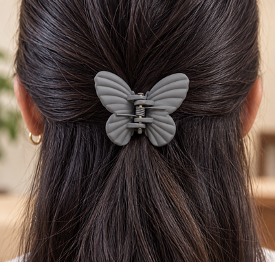 Matte Butterfly Claw Clip
