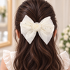 Dotted Double Bow Hair Accessory