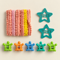 Everyday Mini Hair Essentials Set Teal Crowns