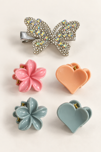 Pretty Mix Hair Accessory Set Butterfly